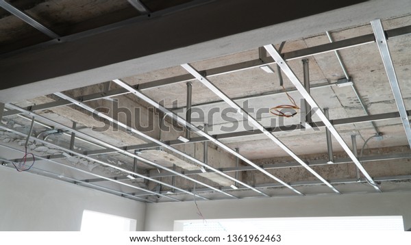 Suspended Ceiling Structure Stock Photo Edit Now 1361962463