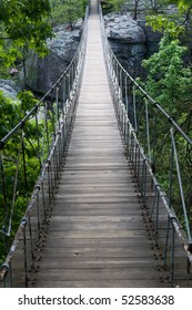 Suspended footbridge, Lookout Mountain, Georgia