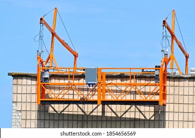 Suspended Platform Cradle Construction Gondola, ZLP On Wall