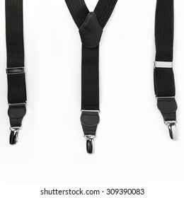 Suspenders Isolated On White