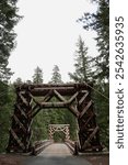 Suspension Bridge, MT Rainier National Park, Washington