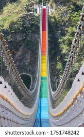 Suspension Bridge In Nantou County