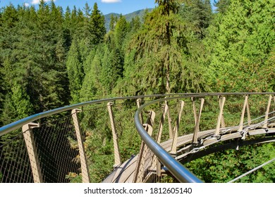 Suspension bridge near Grouse Mountain, Vancouver