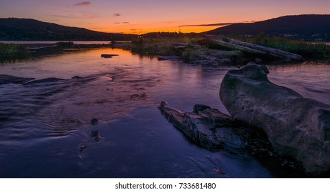 Susquehanna River At Blue Hour