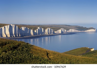 Sussex South Downs Way The Seven Sisters