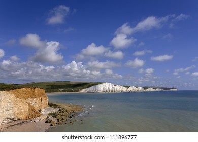 Sussex South Downs Way The Seven Sisters