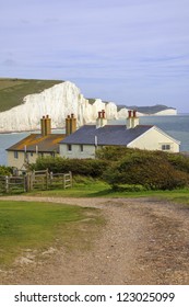 Sussex South Downs Way The Seven Sisters