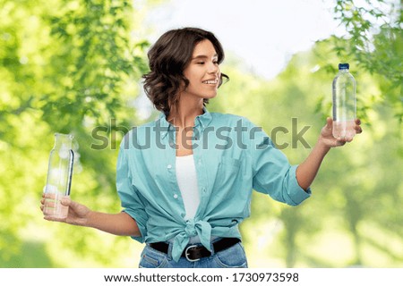 Similar – Image, Stock Photo Living by the water Water