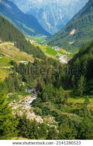 Similar – Image, Stock Photo Lago di Luzzone, upper Blenio valley, Ticino