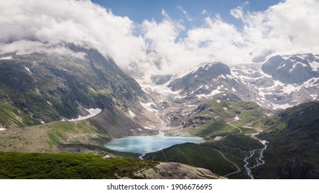 Sustenpass Switzerland, Bird Eye Perspective 