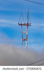 Sutro Tower Covered In Fog