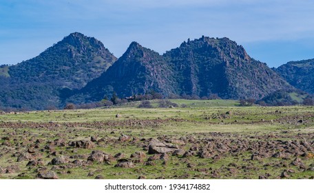 Sutter Buttes On A Sunny Day