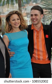 Suzanne Clement & Xavier Dolan At The Photocall For Their New Movie 