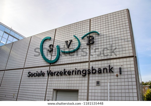 Svb Sociale Verzekeringsbank Building Amstelveen Netherlands Stock