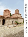 Sveti Naum, or Saint Naum Monastery, is named after the Bulgarian educator who lived from 830-910. Around the year 905, St. Naum established a church that was later built from the 16th-17th centuries