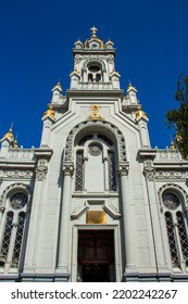 Sveti Stefan Bulgarian Church, Also Known As The Iron Church, In Balat, Istanbul.