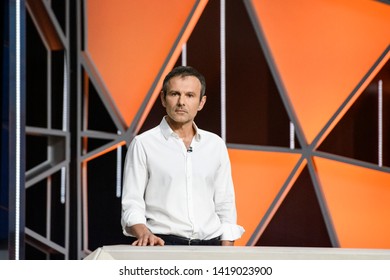 Svyatoslav Vakarchuk, Ukrainian Singer And Founder Of The Okean Elzy Band,  Presents His New Political  Party Holos (Voice) In Kyiv, Ukraine, 07-06-2019. 