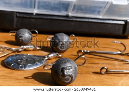 Svytsov cheburashkas with hooks for catching predators. Fishing tackle for pike and perch. Fishing in Ukraine