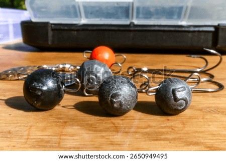 Svytsov cheburashkas with hooks for catching predators. Fishing tackle for pike and perch. Fishing in Ukraine