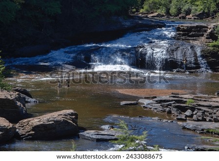 Swallow Falls park in Maryland