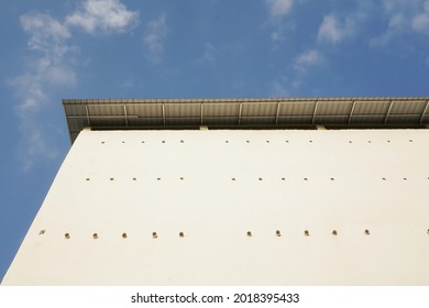 Swallow House Building With Blue Sky Background