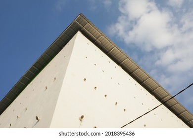 Swallow House Building With Blue Sky Background