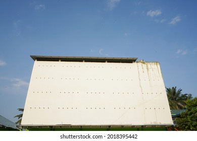 Swallow House Building With Blue Sky Background