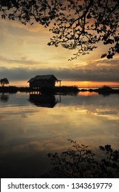 Swamp House At Banjarmasin