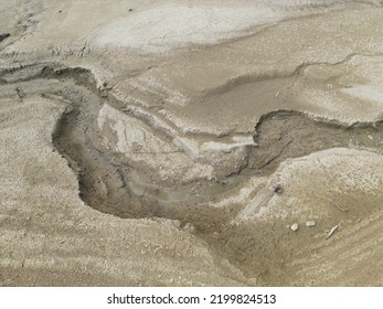 Swamp Mud With A Low Water Level