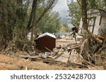 Swannanoa, North Carolina, after Hurricane Helene