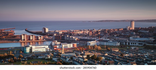 Swansea city south Wales
A view of Swansea centre and the bay area taken from Townhill
