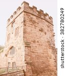 Swanswell Priory Gate in the medieval fortified town walls, Coventry, UK vintage