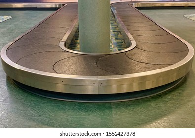 Swanton, OH / USA - April 14, 2019: Baggage Claim Carousel At Toledo Express Airport.