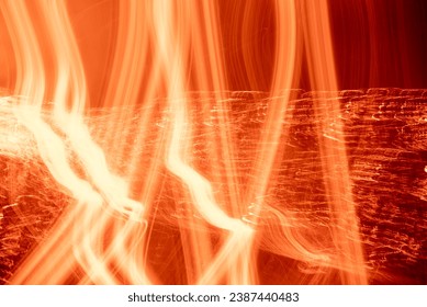 A swash of color from fire and volcano movement as a natural background texture.