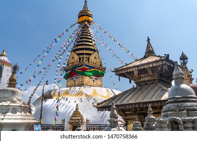 The Swayambhu Maha Chaitya Stupa