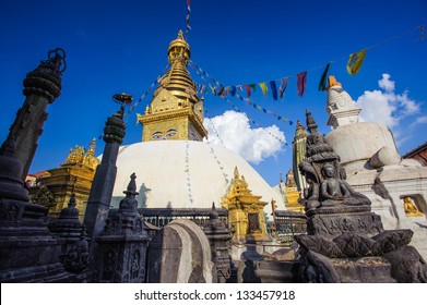 Swayambhunath Monastery in Nepal
