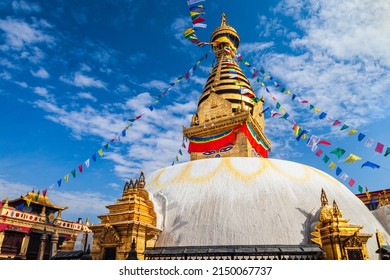Swayambhunath or Swayambhu or Monkey Temple is an ancient religious complex in the Kathmandu city in Nepal