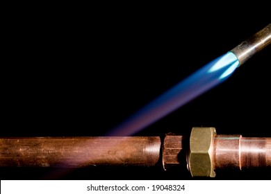 sweating copper