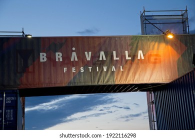 NORRKÖPING, SWEDEN- 26 JUNE 2014:
The Entrance To Bråvalla Festival 2017.
Photo Jeppe Gustafsson