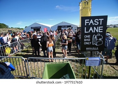 NORRKÖPING, SWEDEN- 28 JUNE 2017:
Festival Visitors At Bråvalla Festival, Norrköping, Sweden. Photo Jeppe Gustafsson