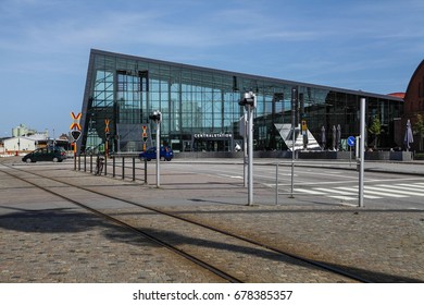 MALMÖ, SWEDEN - JULY 8 2013: Malmö Central Station