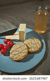 Swedish chrispy bread on a table.