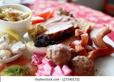 Swedish Christmas And Tapas Plates 