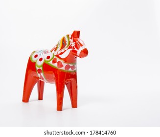 Swedish dala horse - Shutterstock ID 178414760