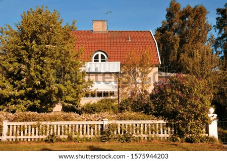 Swedish middle class home, Malarhojden - Sweden