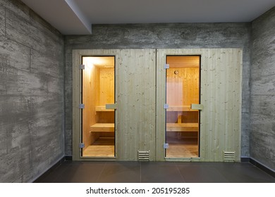 Swedish Sauna Interior