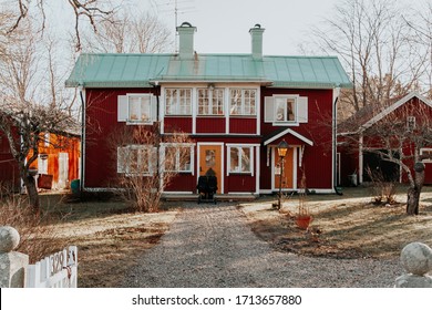 Swedish Style House, Red House, Village