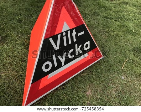 Swedish warningsign