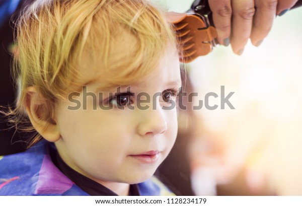 Sweet 2 Year Old Boy Blond Stock Photo Edit Now 1128234179