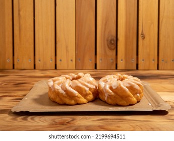 Sweet Baked Goods. Sweet Flour Products From The Bakery. Freshly Baked Sweet Buns.